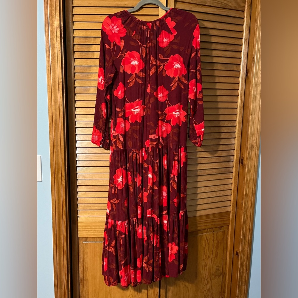 Sonoma Rayon Floral Tiered Maxi Dress - Picture 3 of 5